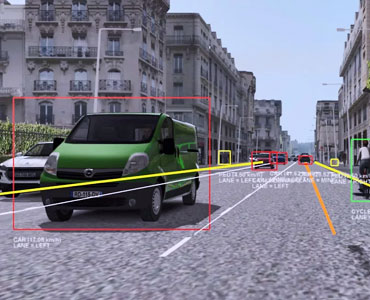 ANSYS Autonomous Vehicle Simulation